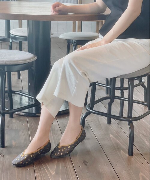 ESPERANZA(エスペランサ)の「◆【In LIFE】ジャカードフラットバレエ(その他シューズ・レディース・ネイビー系6/イエロー系8/ブラック系2/グレー系4/ブラウン系8・23.5cm/24.0cm/22.5cm/23.0cm/24.5cm)」の14枚目の写真