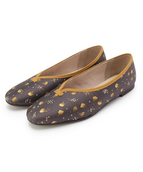 ESPERANZA(エスペランサ)の「◆【In LIFE】ジャカードフラットバレエ(その他シューズ・レディース・ネイビー系6/イエロー系8/ブラック系2/グレー系4/ブラウン系8・23.5cm/24.0cm/22.5cm/23.0cm/24.5cm)」の6枚目の写真