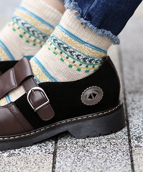 チチカカ(チチカカ)の「メタルパーツ付きシューズ(ローファー・レディース・ブラウン/ブラック・LARGE/MEDIUM)」の17枚目の写真