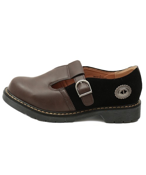 チチカカ(チチカカ)の「メタルパーツ付きシューズ(ローファー・レディース・ブラウン/ブラック・LARGE/MEDIUM)」の9枚目の写真