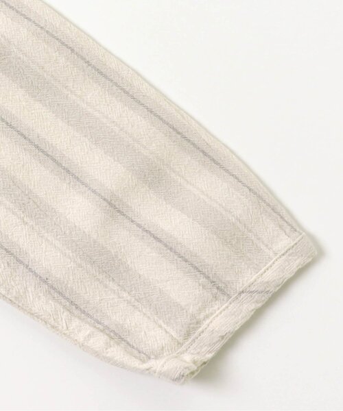 apres les cours（アプレレクール）の「/リラックスノーカラーシャツ（シャツ/ブラウス・キッズ・ブラウン/ストライプ・120/100/110/80/90/130/140）」の11枚目の写真