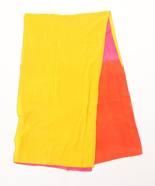 チャイハネ（チャイハネ）の「【チャイハネ】インド綿タイダイ帯（和装小物・レディース・パープル/ライム/オレンジ/ブルー・FREE）」の5枚目の写真