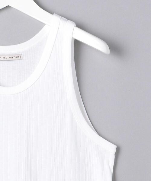 UNITED ARROWS（ユナイテッドアローズ）の「＜UNITED ARROWS＞ スヴィン/サファイア タンクトップ（タンクトップ・メンズ・ホワイト・MEDIUM/SMALL/LARGE/X-LARGE）」の7枚目の写真