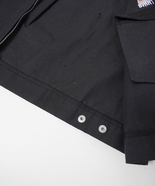 styles(スタイルス)の「HENZA X STYLES Short shirt jacket BD0001(ブルゾン・レディース・ブラック/オリーブ・ONE SIZE)」の7枚目の写真