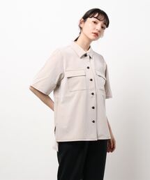 179/WG | 配色ステッチ半袖ＣＰＯシャツ(シャツ/ブラウス)