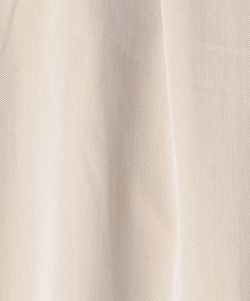 179/WG(イチナナキュウダブルジー)の「配色ステッチ半袖CPOシャツ(シャツ/ブラウス・レディース・ブラック/ベージュ/グレー・MEDIUM)」の15枚目の写真