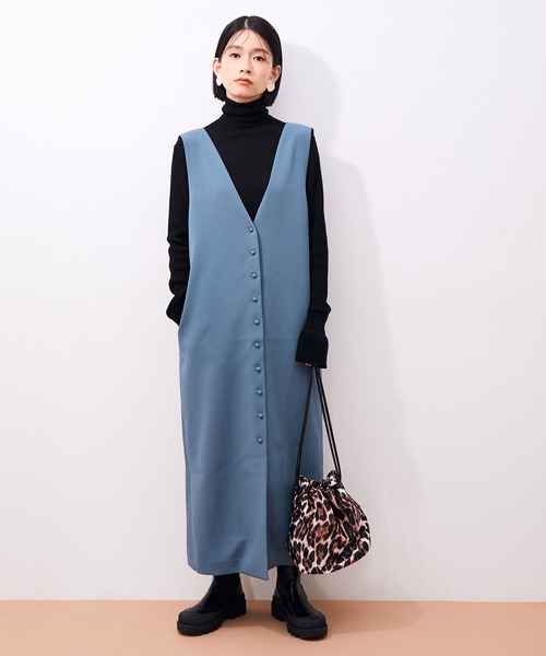 新品♦Adam et Rope 2way ジャンパースカート♦ ADAM ET ROPE'（アダムエロペ）の「【WEB限定】2WAYジャンパー