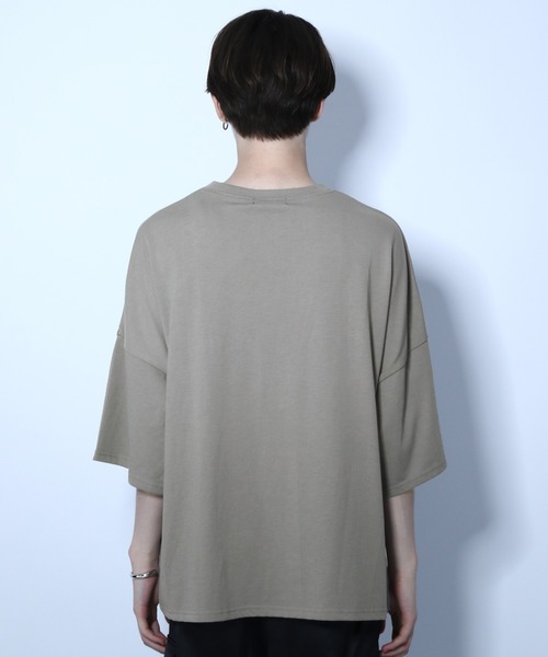 HARE（ハレ）の「マーブルフロントプルオーバー(HARE)（Tシャツ/カットソー・メンズ・ブラック/グレー/オフホワイト・SMALL/MEDIUM）」の14枚目の写真