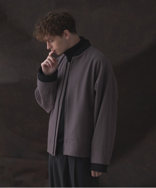 DOOPZ(ドープス)の「2WAY DETACHABLE BLOUSON(ブルゾン・メンズ・ブラック/ベージュ・SMALL/MEDIUM/LARGE)」の13枚目の写真