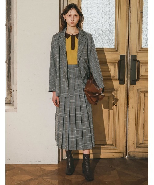 [累計販売数3,000足突破！][大きいサイズ有]フェイクレザースクエアトゥミドルブーツ（ブーツ）｜Re:EDIT（リエディ）