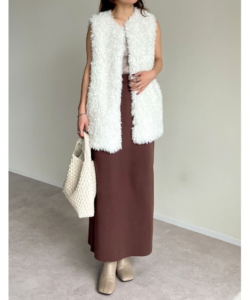 [累計販売数3,000足突破！][大きいサイズ有]フェイクレザースクエアトゥミドルブーツ（ブーツ）｜Re:EDIT（リエディ）