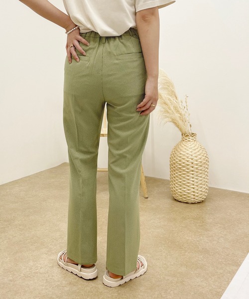 apres jour clair(アプレジュールクレア)の「【apres jour clair】チェックセミフレアパンツ【ZOZOTOWN限定アイテム】(スラックス・レディース・ブラウン系その他/グリーン系その他/ベージュ・SMALL/X-LARGE/MEDIUM)」の18枚目の写真