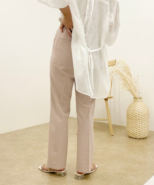 apres jour clair(アプレジュールクレア)の「【apres jour clair】チェックセミフレアパンツ【ZOZOTOWN限定アイテム】(スラックス・レディース・ブラウン系その他/グリーン系その他/ベージュ・SMALL/X-LARGE/MEDIUM)」の13枚目の写真