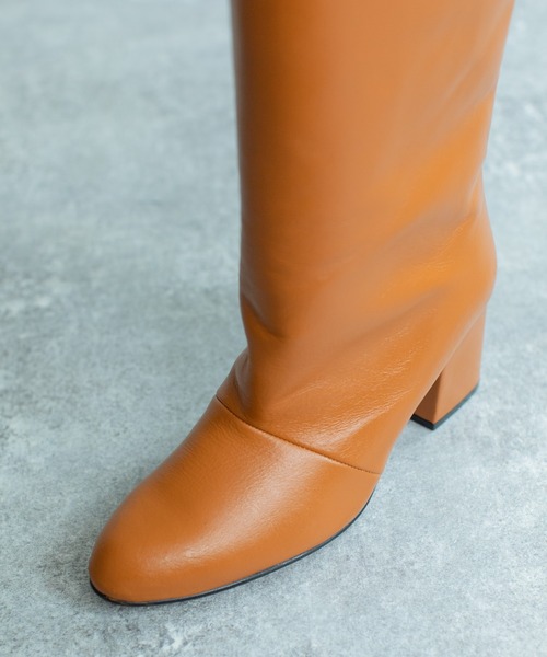 REMME（レメ）の「REMME　ルーズフィットロングブーツ（ブーツ・レディース・ブラック/ブラウン・38/36/37）」の18枚目の写真