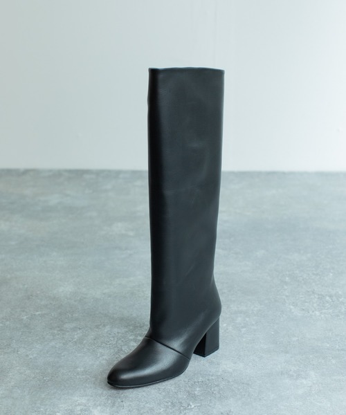 REMME（レメ）の「REMME　ルーズフィットロングブーツ（ブーツ・レディース・ブラック/ブラウン・38/36/37）」の22枚目の写真