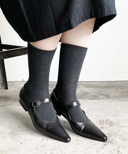 SHIZUTA（シズタ）の「SZT: カラー無地ソックス 　クルーソックス　ラッピングバッグ入り　誕生日祝い　長寿祝い　靴下　お返し　ちょっとしたプレゼント　3Pセット（ソックス/靴下・レディース・A/B/C/D/E/レッド系/グリーン系/ベージュ系/ピンク系/イエロー系その他/ホワイト系/イエロー系/ブルー系/ブラック系/パープル系/グレー系・S/M/L）」の21枚目の写真