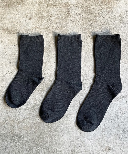 SHIZUTA（シズタ）の「SZT: カラー無地ソックス 　クルーソックス　ラッピングバッグ入り　誕生日祝い　長寿祝い　靴下　お返し　ちょっとしたプレゼント　3Pセット（ソックス/靴下・レディース・A/B/C/D/E/レッド系/グリーン系/ベージュ系/ピンク系/イエロー系その他/ホワイト系/イエロー系/ブルー系/ブラック系/パープル系/グレー系・S/M/L）」の22枚目の写真