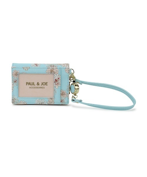 PAUL & JOE ACCESSOIRES(ポールアンドジョーアクセソワ)の「PAUL & JOE ACCESSOIRES (ポール&ジョーアクセソワ) 2面パスケース クリザンテームプリント ポールアンドジョー PJA-W245(パスケース・レディース・ブルー/アイボリー/ピンク系その他/ピンク/ネイビー・FREE)」の7枚目の写真