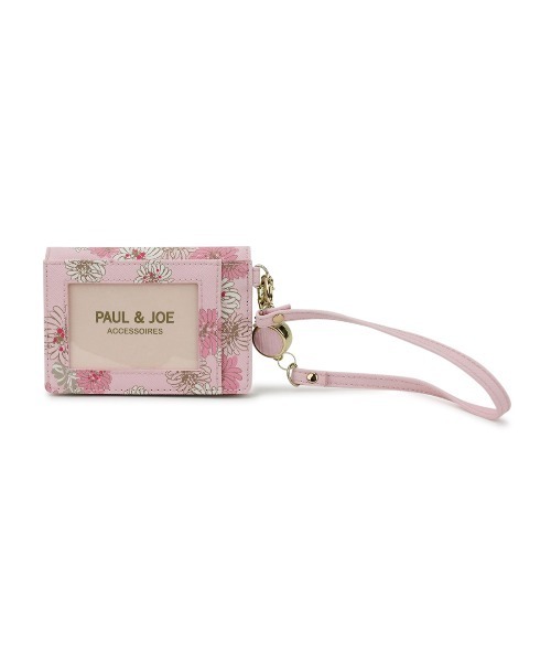 PAUL & JOE ACCESSOIRES(ポールアンドジョーアクセソワ)の「PAUL & JOE ACCESSOIRES (ポール&ジョーアクセソワ) 2面パスケース クリザンテームプリント ポールアンドジョー PJA-W245(パスケース・レディース・ブルー/アイボリー/ピンク系その他/ピンク/ネイビー・FREE)」の9枚目の写真