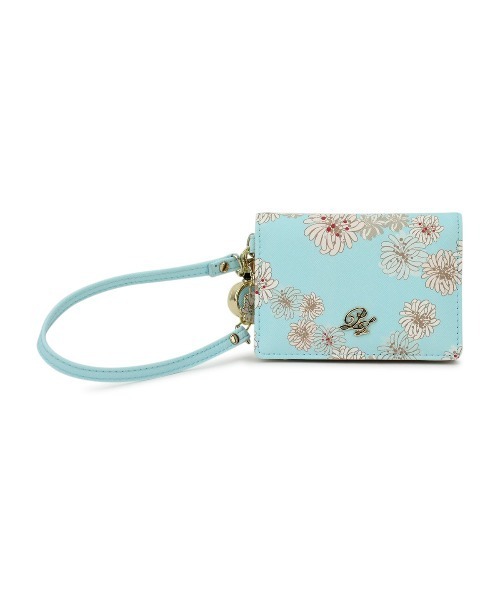 PAUL & JOE ACCESSOIRES(ポールアンドジョーアクセソワ)の「PAUL & JOE ACCESSOIRES (ポール&ジョーアクセソワ) 2面パスケース クリザンテームプリント ポールアンドジョー PJA-W245(パスケース・レディース・ブルー/アイボリー/ピンク系その他/ピンク/ネイビー・FREE)」の6枚目の写真