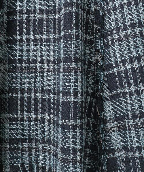 EMMEL REFINES（エメルリファインズ）の「＜EMMEL REFINES（エメル リファインズ）＞EM ツイード ロング フレアスカート（スカート・レディース・ベージュ/ロイヤルブルー・S/M）」の6枚目の写真