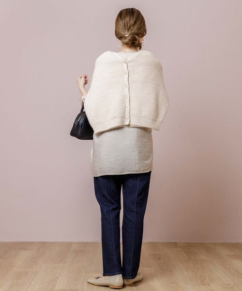 flower（フラワー）の「ルーズレディブラウス（Tシャツ/カットソー・レディース・ベージュ/アイボリー・FREE）」の8枚目の写真