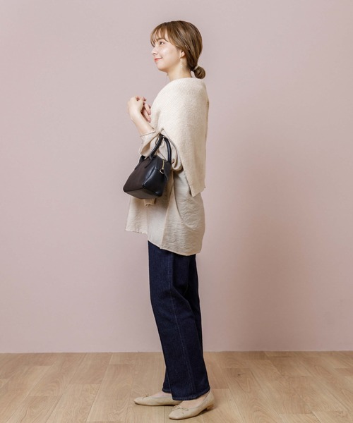 flower（フラワー）の「ルーズレディブラウス（Tシャツ/カットソー・レディース・ベージュ/アイボリー・FREE）」の16枚目の写真