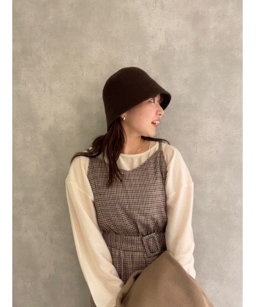 flower（フラワー）の「ルーズレディブラウス（Tシャツ/カットソー・レディース・ベージュ/アイボリー・FREE）」の18枚目の写真