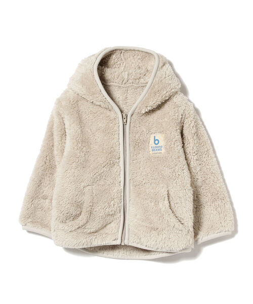 こども ビームス（コドモビームス）の「highking × こども ビームス / 別注 テンダー フーディ 21 (70～110㎝)（ブルゾン・キッズ・ナチュラル/ブラウン系その他3・100/110/80/70/90t）」の4枚目の写真