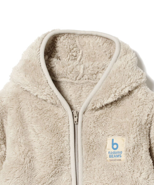 こども ビームス（コドモビームス）の「highking × こども ビームス / 別注 テンダー フーディ 21 (70～110㎝)（ブルゾン・キッズ・ナチュラル/ブラウン系その他3・100/110/80/70/90t）」の5枚目の写真