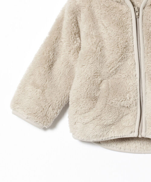 こども ビームス（コドモビームス）の「highking × こども ビームス / 別注 テンダー フーディ 21 (70～110㎝)（ブルゾン・キッズ・ナチュラル/ブラウン系その他3・100/110/80/70/90t）」の6枚目の写真