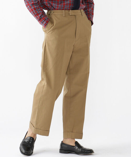 【最終】BEAMS PLUS / ウエストポイントツイル ワイドトラウザーズ Almighty Chino Trousers ～Westpoint Cloth WIDE CHINO