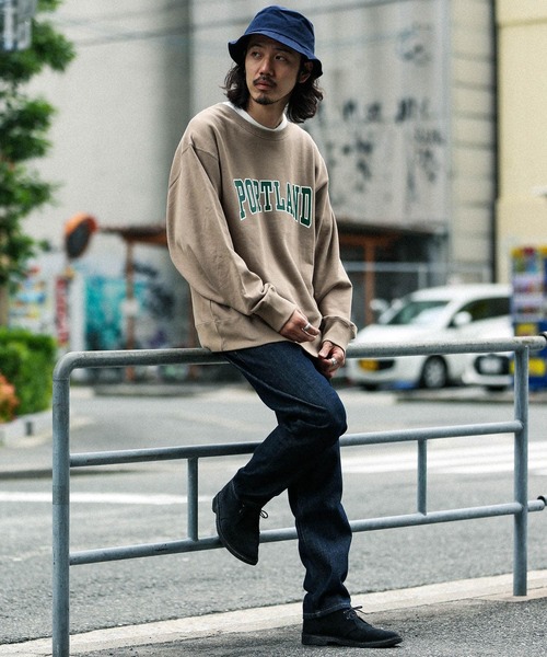 Champion(チャンピオン)の「『別注』Champion×Sonny Label ロゴプリントスウェット(スウェット・メンズ・ブラック/ベージュ/グレー・LARGE)」の6枚目の写真