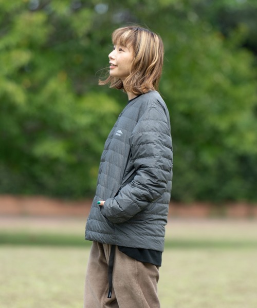OUTDOOR PRODUCTS(アウトドアプロダクツ)の「【OUTDOOR PRODUCTS/アウトドアプロダクツ】Begin1月号掲載 軽量ダウン インナージャケット 撥水透湿防風ポケッタブル(パッカブル)700フィルパワー(ダウンジャケット/コート・メンズ・オリーブ/チャコールグレー/ブラック/ブルー系その他・MEDIUM/XX-LARGE/LARGE/X-LARGE/SMALL)」の12枚目の写真