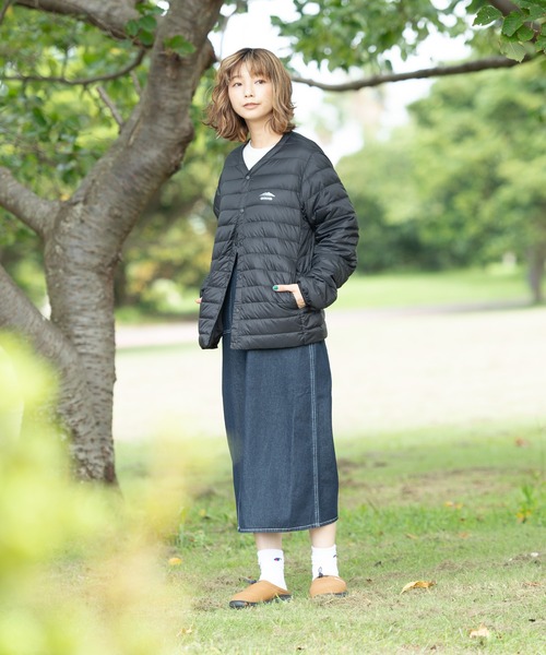 OUTDOOR PRODUCTS(アウトドアプロダクツ)の「【OUTDOOR PRODUCTS/アウトドアプロダクツ】Begin1月号掲載 軽量ダウン インナージャケット 撥水透湿防風ポケッタブル(パッカブル)700フィルパワー(ダウンジャケット/コート・メンズ・オリーブ/チャコールグレー/ブラック/ブルー系その他・MEDIUM/XX-LARGE/LARGE/X-LARGE/SMALL)」の5枚目の写真