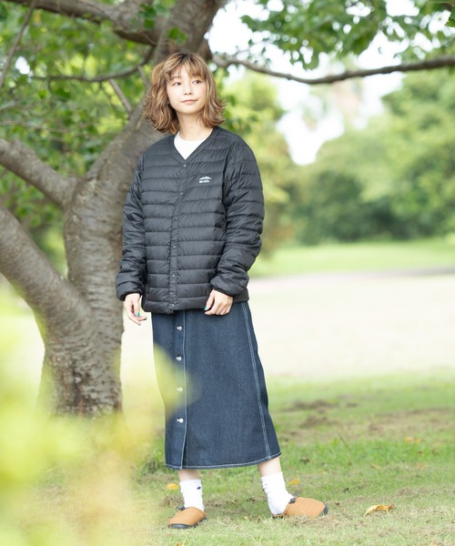 OUTDOOR PRODUCTS(アウトドアプロダクツ)の「【OUTDOOR PRODUCTS/アウトドアプロダクツ】Begin1月号掲載 軽量ダウン インナージャケット 撥水透湿防風ポケッタブル(パッカブル)700フィルパワー(ダウンジャケット/コート・メンズ・オリーブ/チャコールグレー/ブラック/ブルー系その他・MEDIUM/XX-LARGE/LARGE/X-LARGE/SMALL)」の6枚目の写真