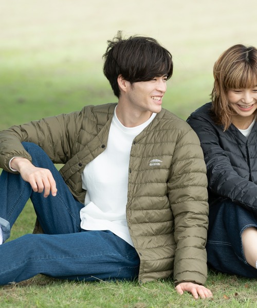 OUTDOOR PRODUCTS(アウトドアプロダクツ)の「【OUTDOOR PRODUCTS/アウトドアプロダクツ】Begin1月号掲載 軽量ダウン インナージャケット 撥水透湿防風ポケッタブル(パッカブル)700フィルパワー(ダウンジャケット/コート・メンズ・オリーブ/チャコールグレー/ブラック/ブルー系その他・MEDIUM/XX-LARGE/LARGE/X-LARGE/SMALL)」の21枚目の写真