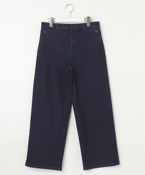 J.PRESS Ladies（J.プレス レディス）の「【洗える】11oz Stretch Denim 裏起毛 デニムパンツ（デニムパンツ・レディース・ネイビー系・S/XXS/XS）」の8枚目の写真