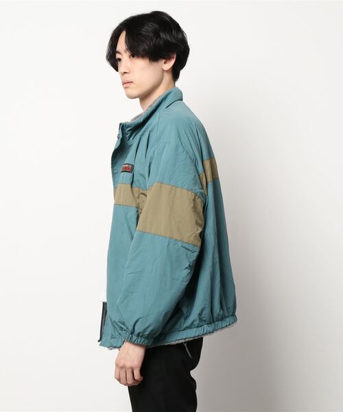 WILDERNESS EXPERIENCE(ウィルダネスエクスペリエンス)の「【WILDERNESS EXPERIENCE】REVERSIBLE BOA BLOUSON / リバーシブルボアブルゾン(ブルゾン・メンズ・ベージュ/カーキ/ブルー・MEDIUM/LARGE/X-LARGE)」の4枚目の写真