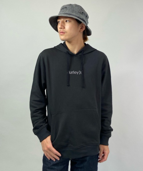 Hurley (ハーレー)の「Hurley/ハーレー フロント刺繍 パーカー MFF2100001(パーカー・メンズ・グレー/ベージュ/ブラック・L/M/S)」の2枚目の写真