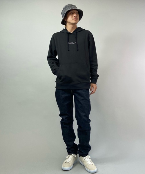 Hurley (ハーレー)の「Hurley/ハーレー フロント刺繍 パーカー MFF2100001(パーカー・メンズ・グレー/ベージュ/ブラック・L/M/S)」の7枚目の写真