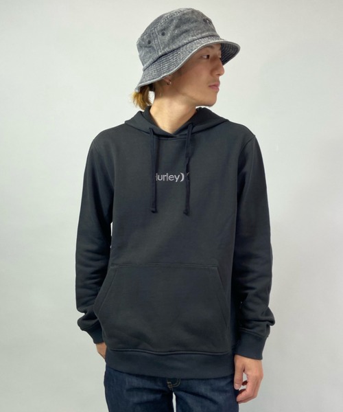 Hurley (ハーレー)の「Hurley/ハーレー フロント刺繍 パーカー MFF2100001(パーカー・メンズ・グレー/ベージュ/ブラック・L/M/S)」の4枚目の写真