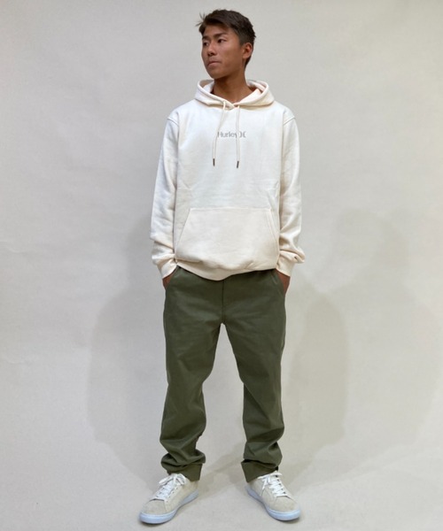 Hurley (ハーレー)の「Hurley/ハーレー フロント刺繍 パーカー MFF2100001(パーカー・メンズ・グレー/ベージュ/ブラック・L/M/S)」の18枚目の写真