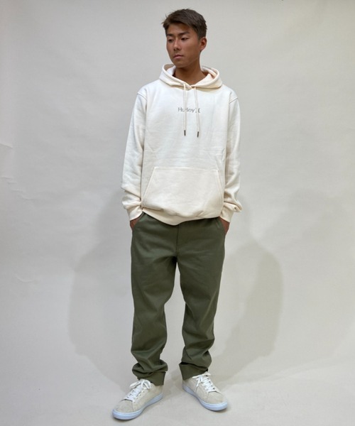 Hurley (ハーレー)の「Hurley/ハーレー フロント刺繍 パーカー MFF2100001(パーカー・メンズ・グレー/ベージュ/ブラック・L/M/S)」の19枚目の写真