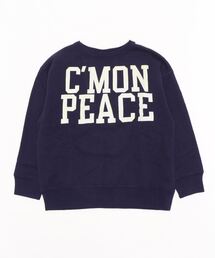 DENIM DUNGAREE | トンプキン裏毛 PEACE ラグラン スウェット(スウェット)