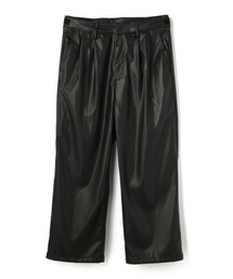 DankeSchon/ダンケシェーン/ECOLETHER SLACKS/エコレザースラックス