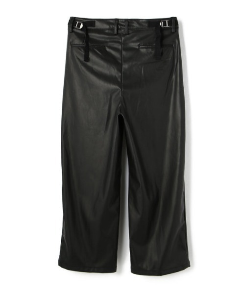 DANKE SCHON（ダンケシェーン）の「DankeSchon/ダンケシェーン/ECOLETHER SLACKS/エコレザースラックス（スラックス・レディース・ブラック・SMALL/MEDIUM）」の10枚目の写真
