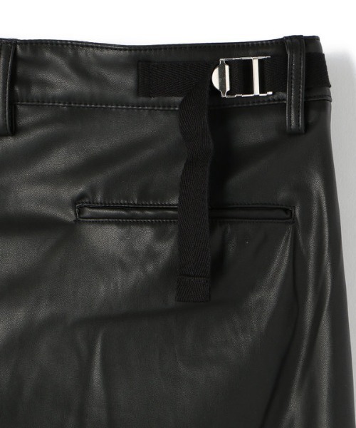 DANKE SCHON（ダンケシェーン）の「DankeSchon/ダンケシェーン/ECOLETHER SLACKS/エコレザースラックス（スラックス・レディース・ブラック・SMALL/MEDIUM）」の8枚目の写真