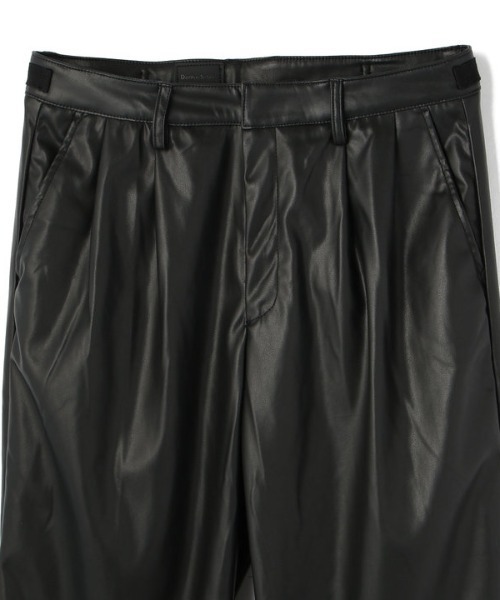 DANKE SCHON（ダンケシェーン）の「DankeSchon/ダンケシェーン/ECOLETHER SLACKS/エコレザースラックス（スラックス・レディース・ブラック・SMALL/MEDIUM）」の7枚目の写真