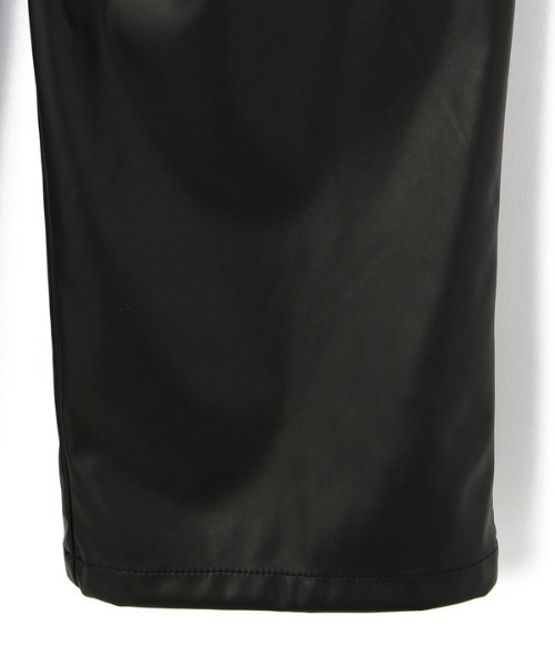 DANKE SCHON（ダンケシェーン）の「DankeSchon/ダンケシェーン/ECOLETHER SLACKS/エコレザースラックス（スラックス・レディース・ブラック・SMALL/MEDIUM）」の6枚目の写真